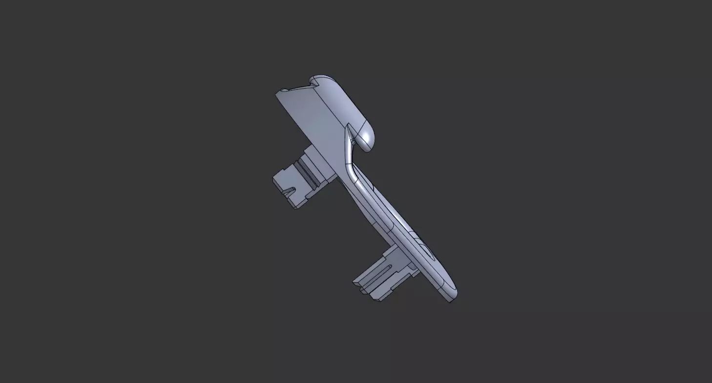 Renault Megane Seat Belt Pillar Trim Cap 3D print model