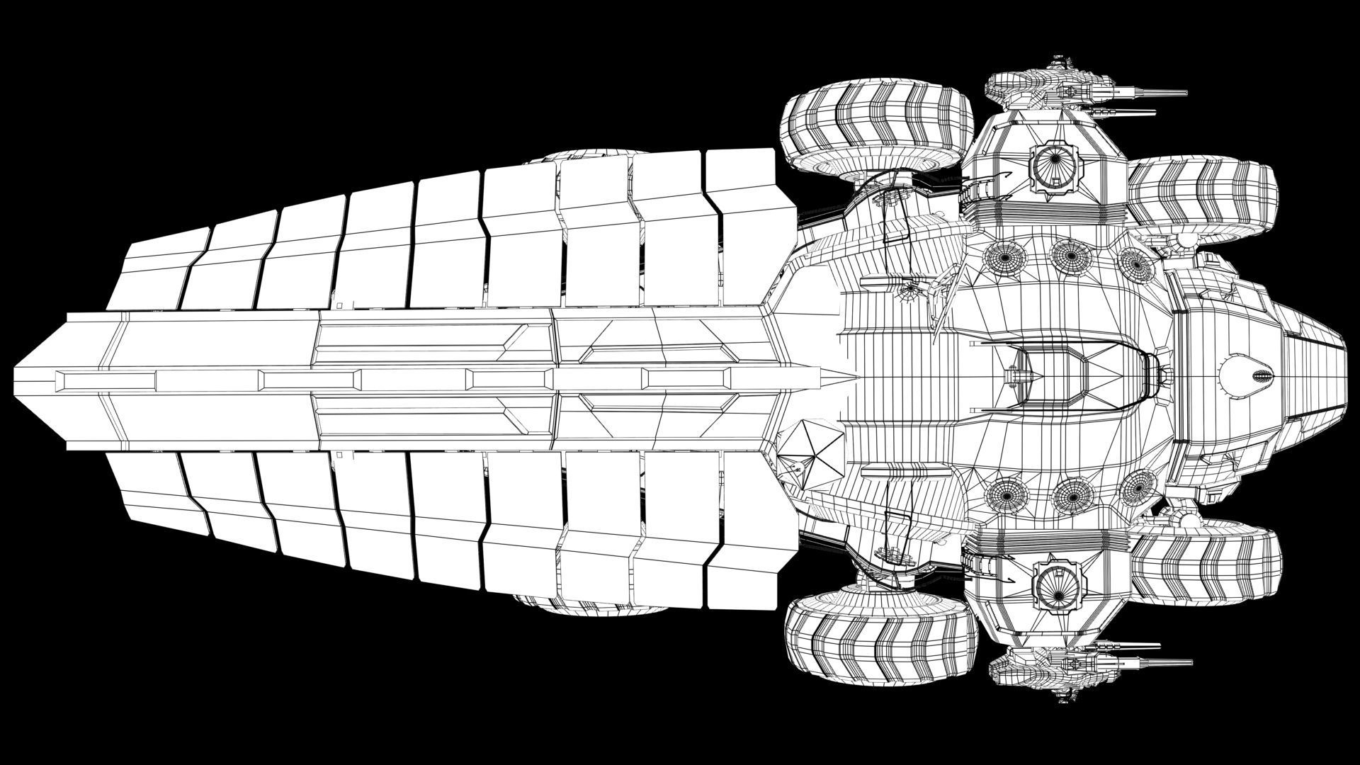 Mars Rover Low-poly 3D model_11