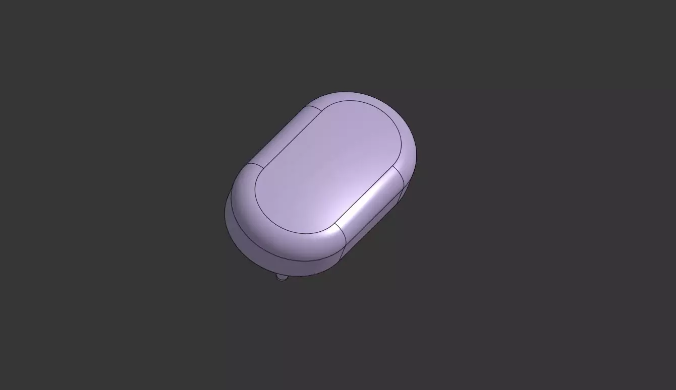 Renault Megane Roof Component Cap 3D print model