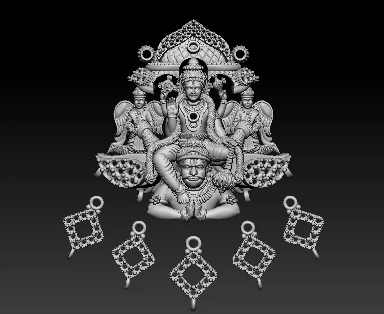 narayan 3d printed model 3D print model