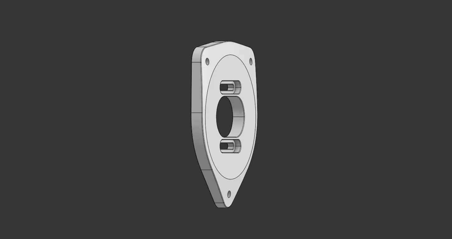 Renault Megane Shock Absorber Mount -Strut Top 3D print model