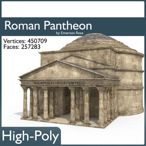 Roman Pantheon 3D model