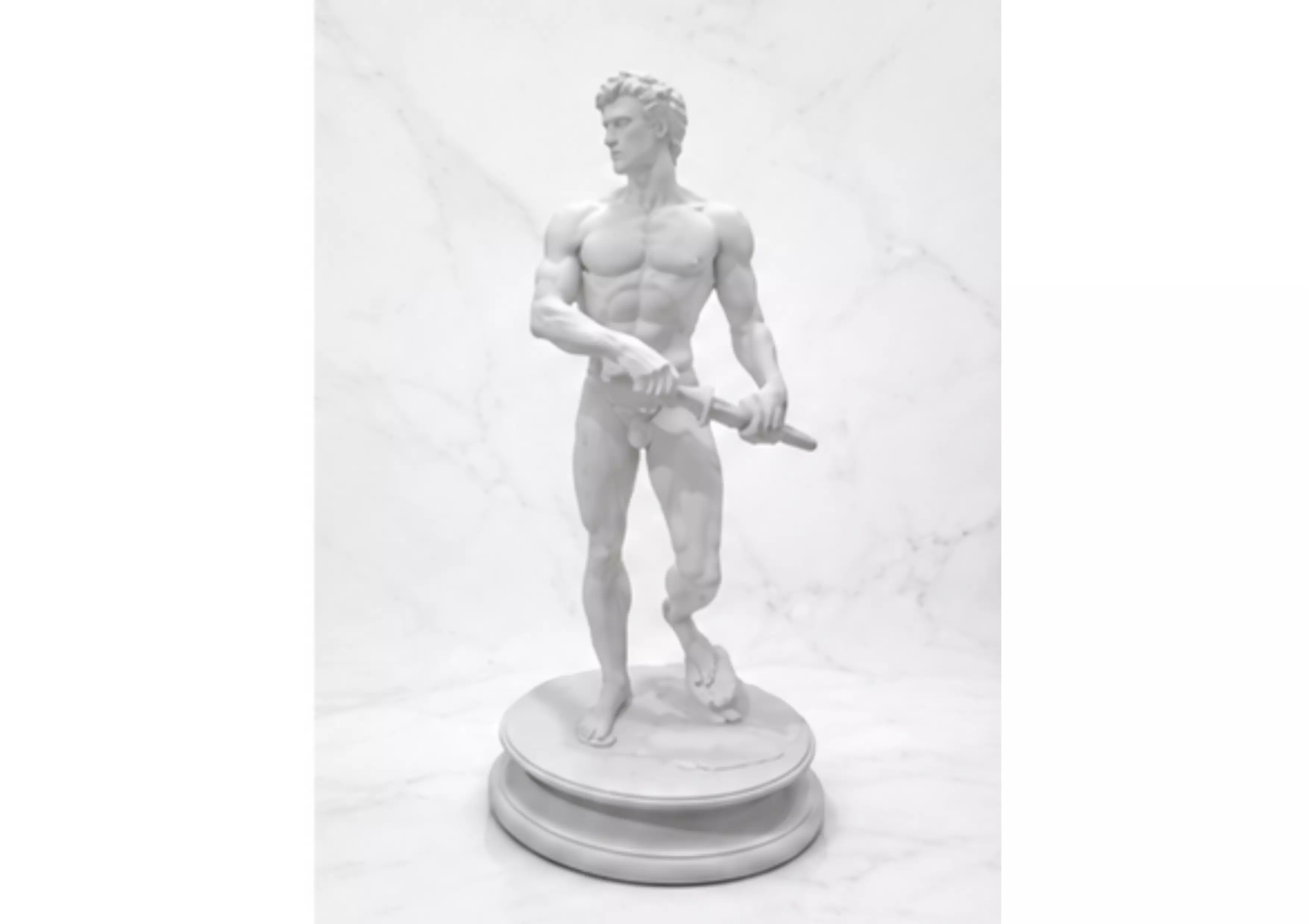 Sword Bearer by arno breker 3D print model