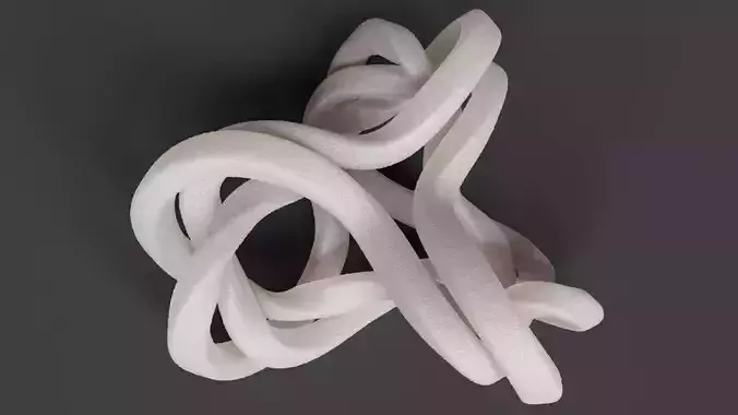 Trefoil Knot 3D print model