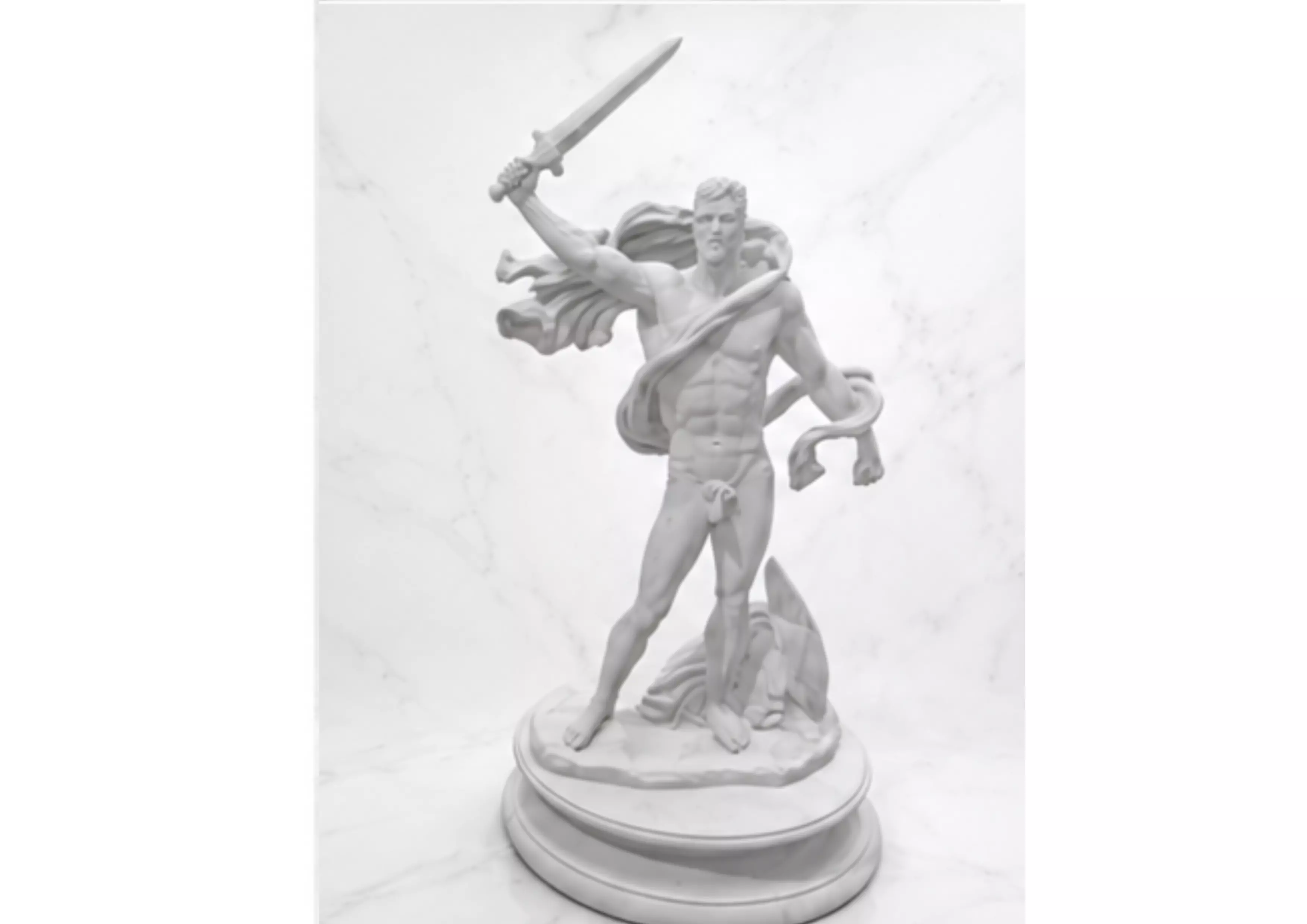 Arno Breker Classical Marble Sculpture STL Digital Download 3D print model