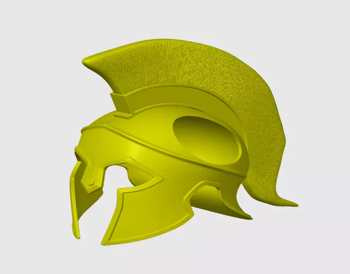 Spartan Helmet 3D PRINT 3D print model