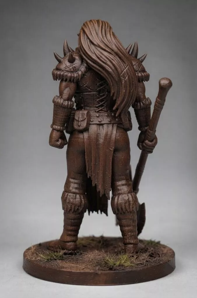 Orc Female Warrior 3D Print 3D print model