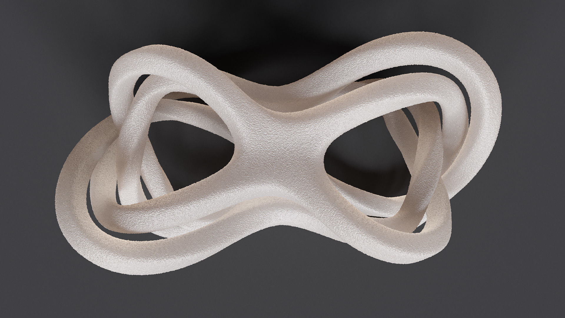 Twisted Infinity Knot 3D print model_2