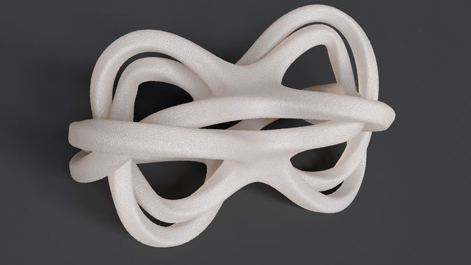 Twisted Infinity Knot 3D print model