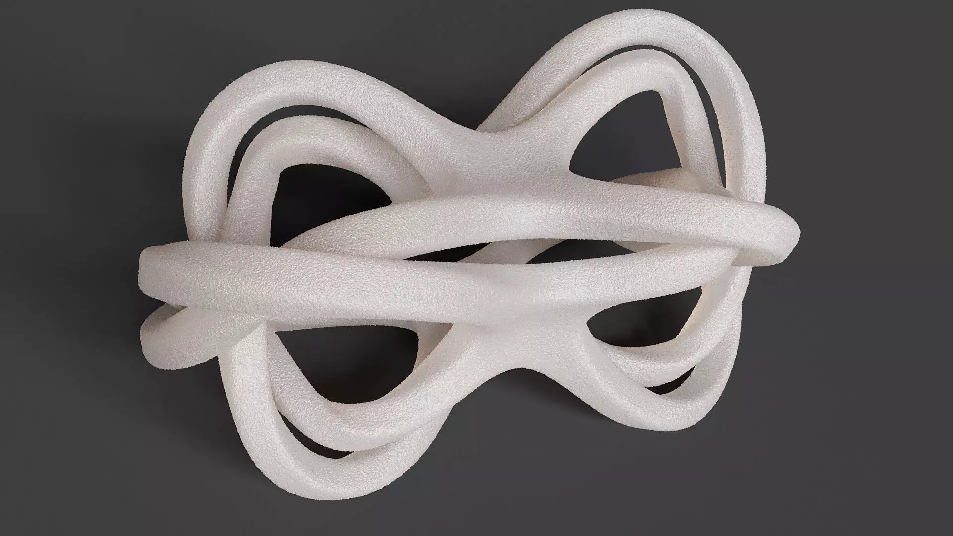 Twisted Infinity Knot 3D print model_0