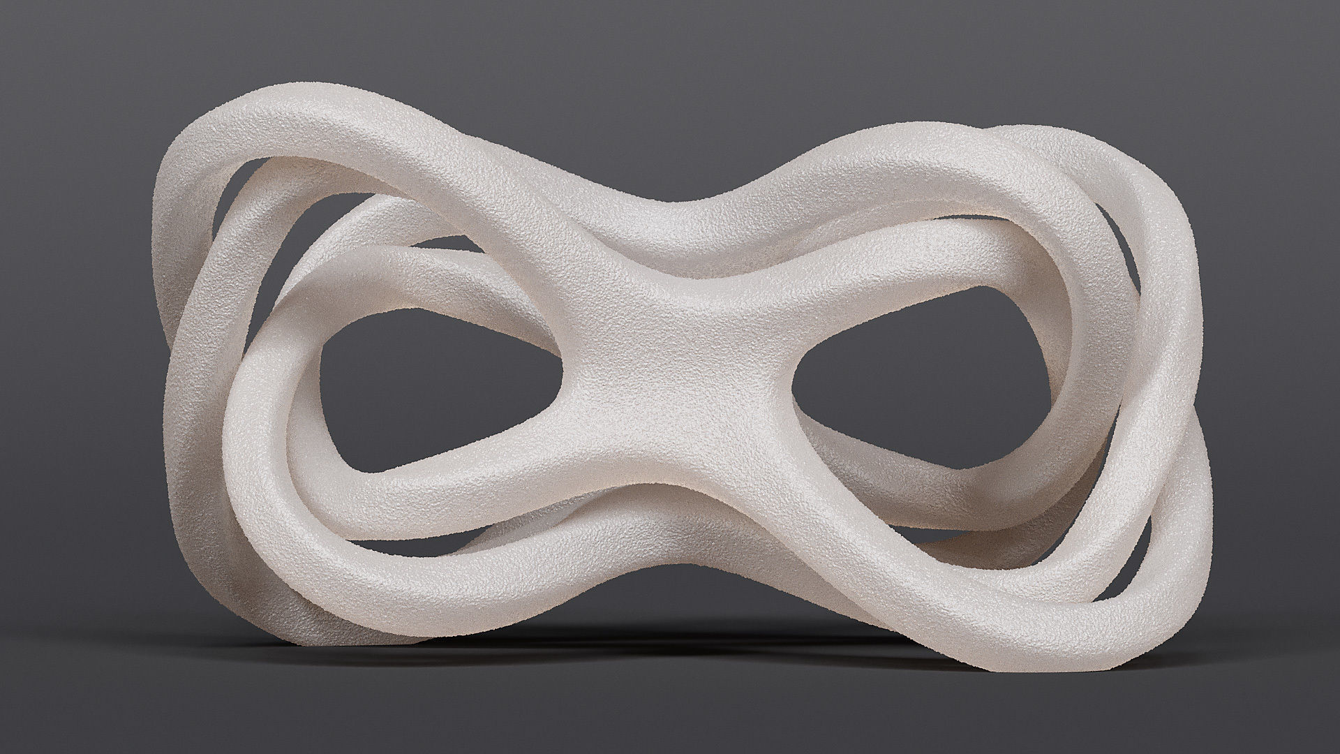 Twisted Infinity Knot 3D print model_3