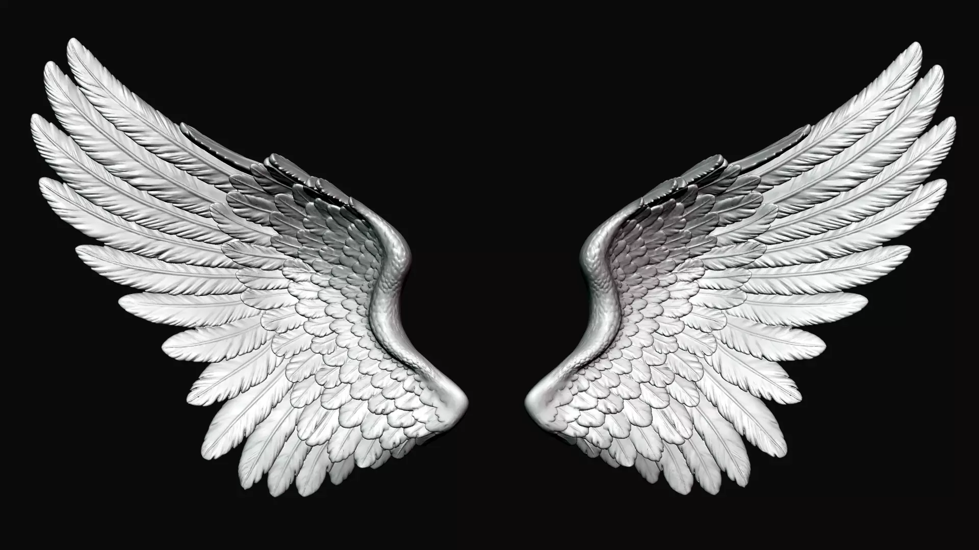 Angel Wings 3D print model