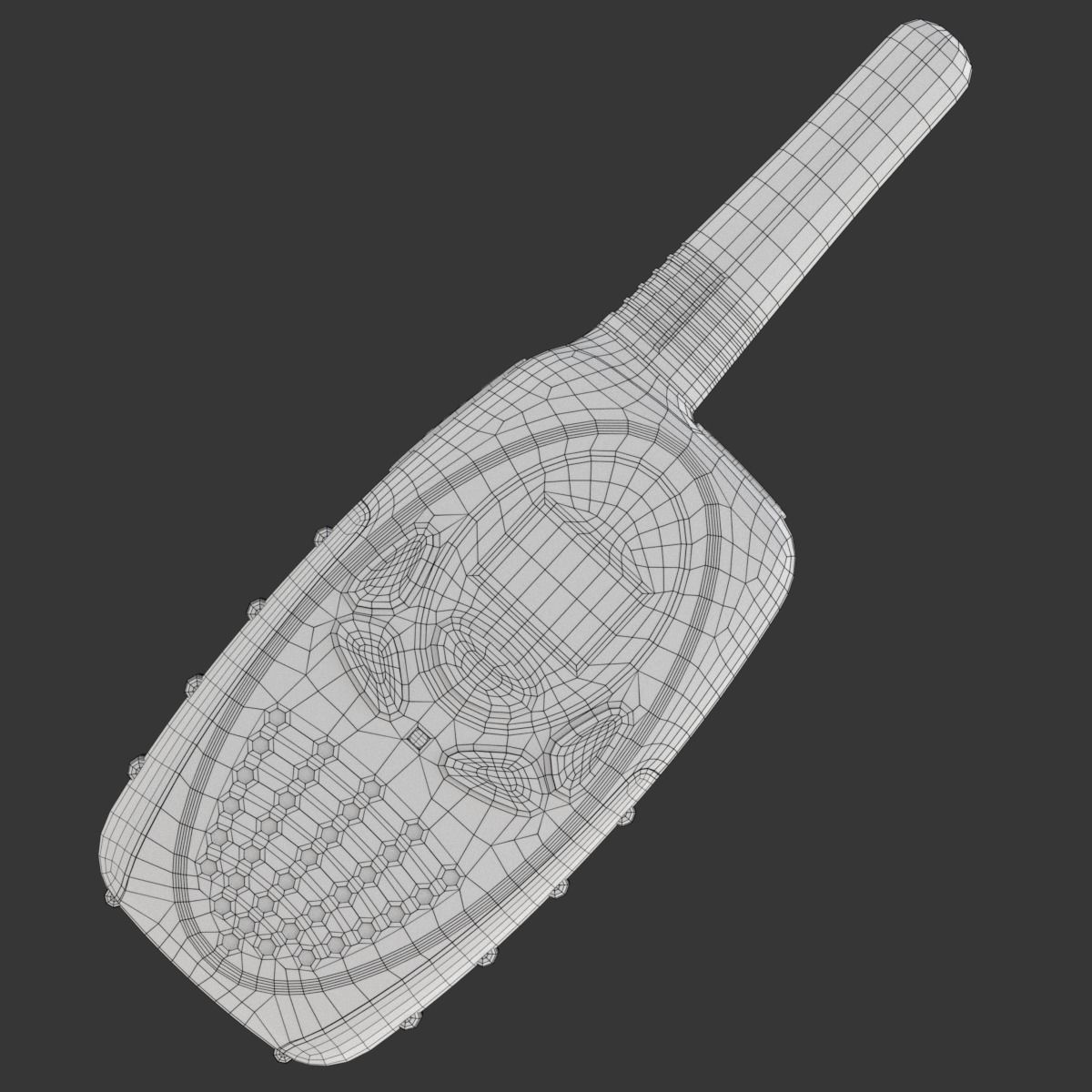 Walkie Talkie 3D model_17