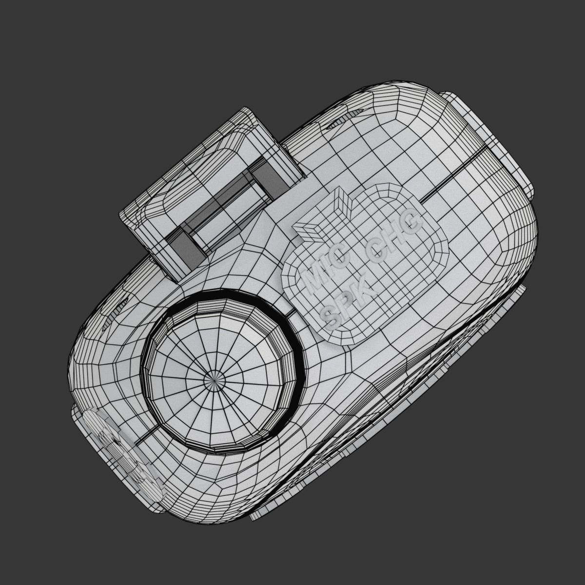 Walkie Talkie 3D model_18