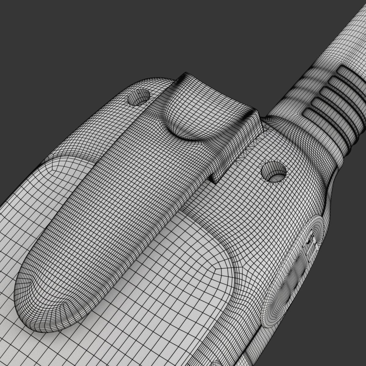 Walkie Talkie 3D model_28
