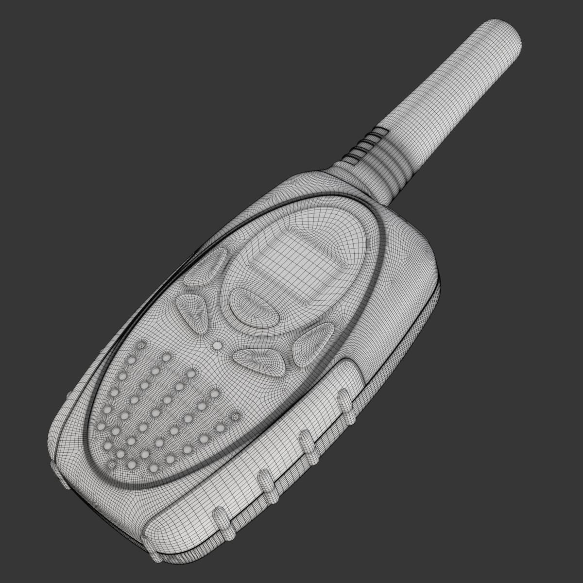 Walkie Talkie 3D model_23