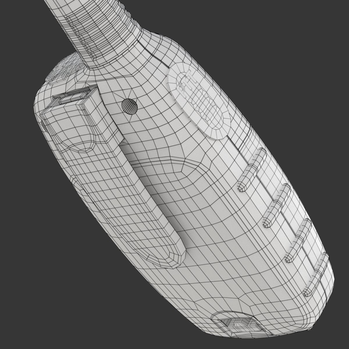 Walkie Talkie 3D model_14