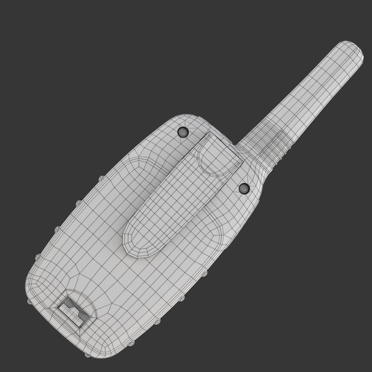 Walkie Talkie 3D model_20