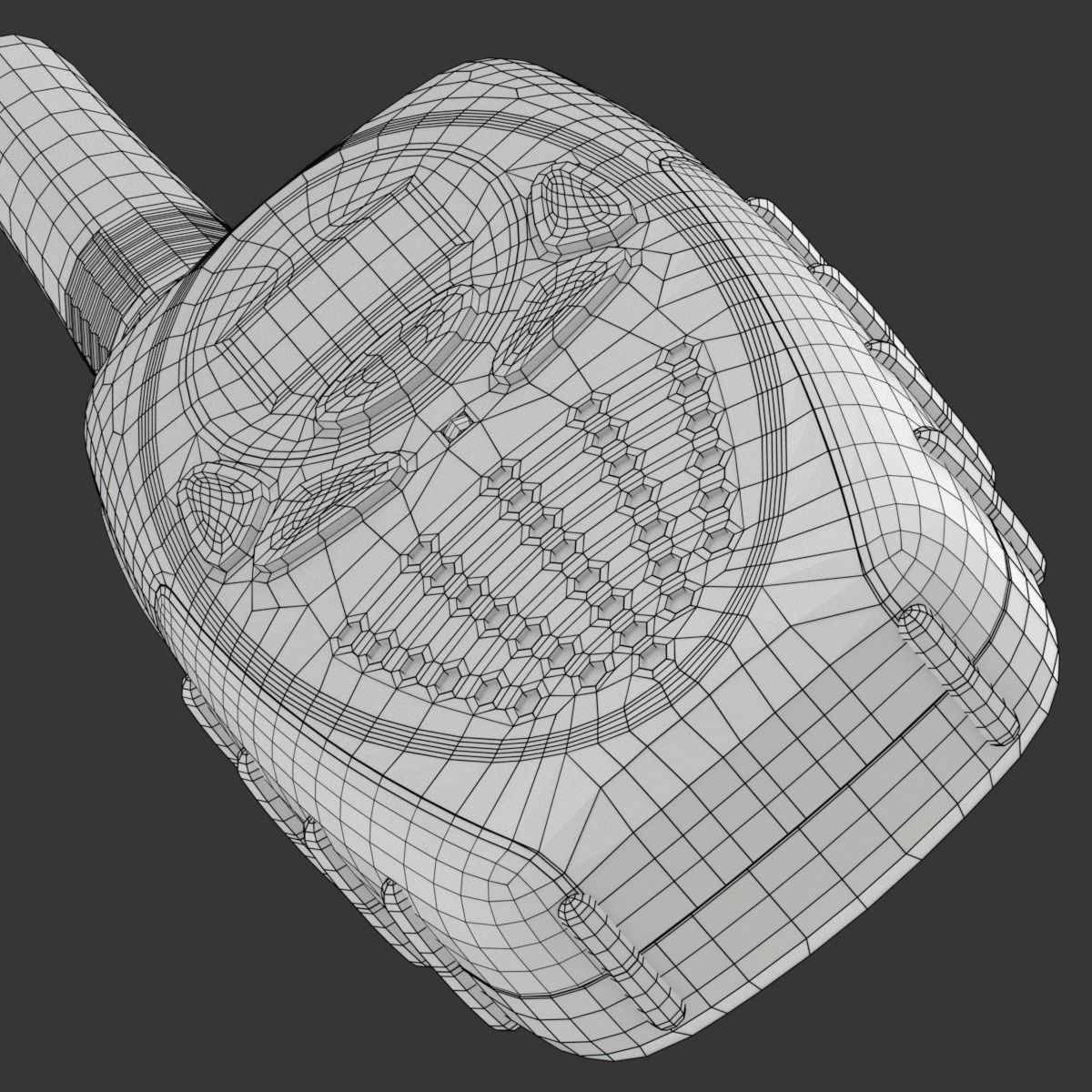 Walkie Talkie 3D model_22