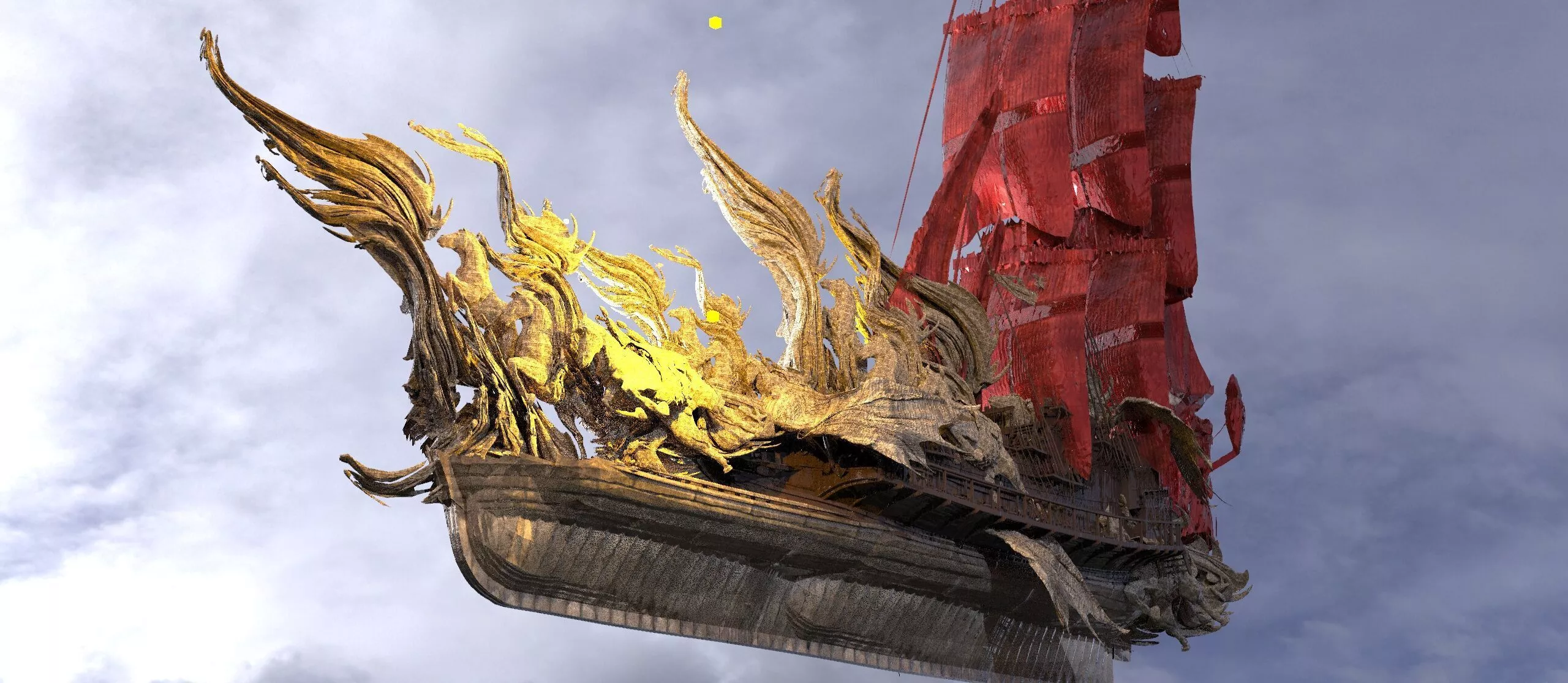 Counts ship 3D model