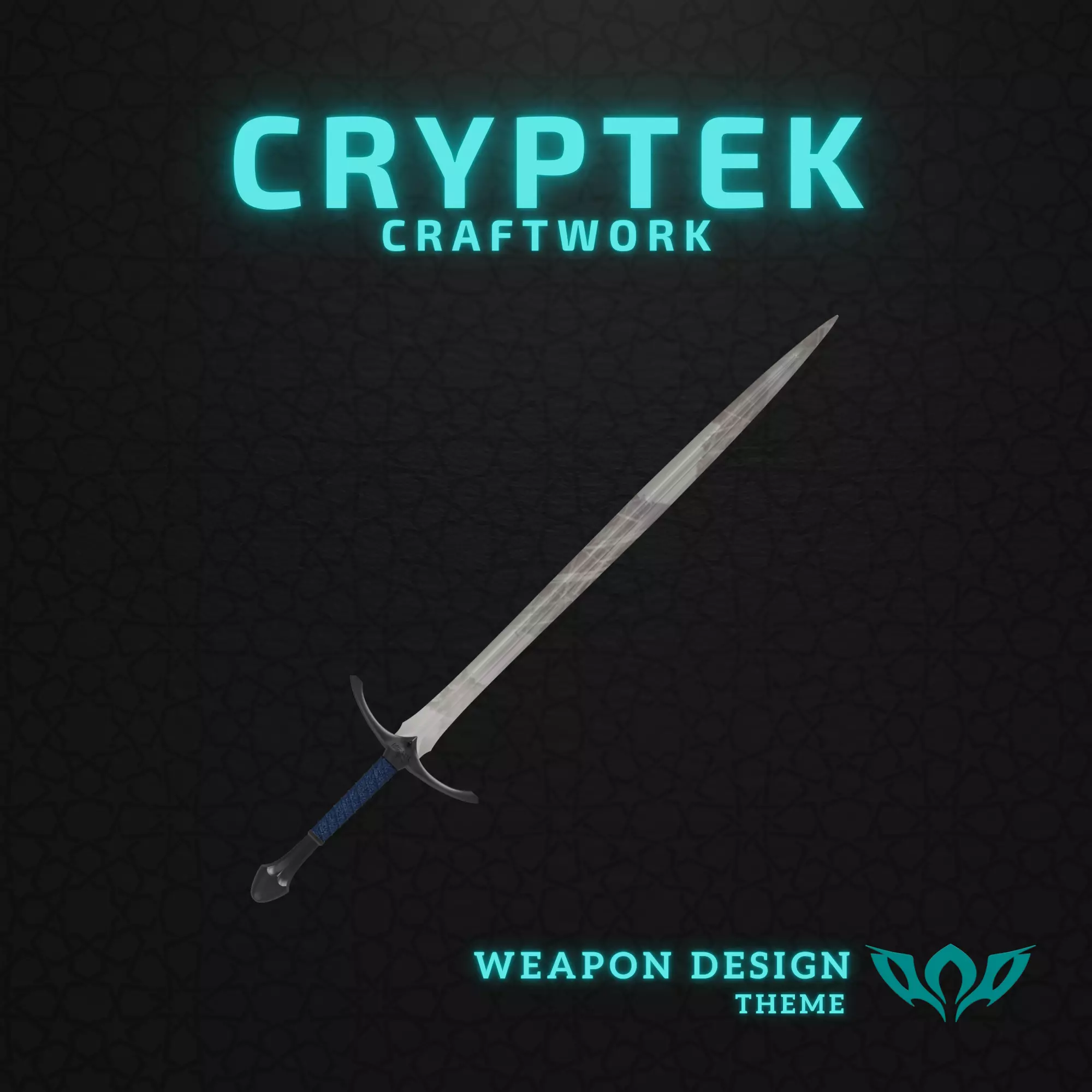 12 Glamdring Sword - Gandalf LOTR - 3D Print 3D print model