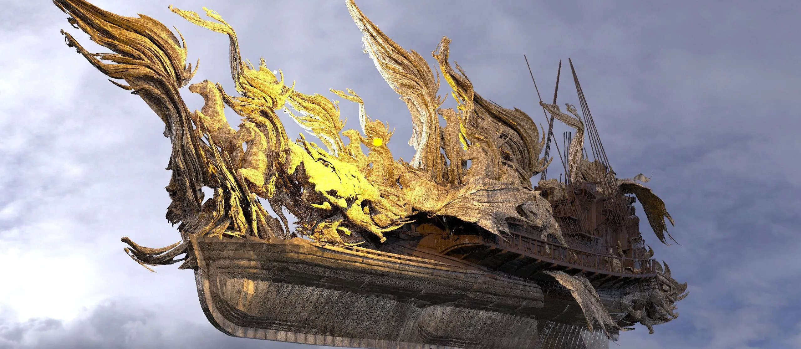 Counts ship 2 3D model