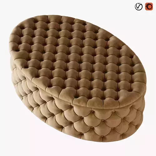 Pouf Gabrielli 152 3D model