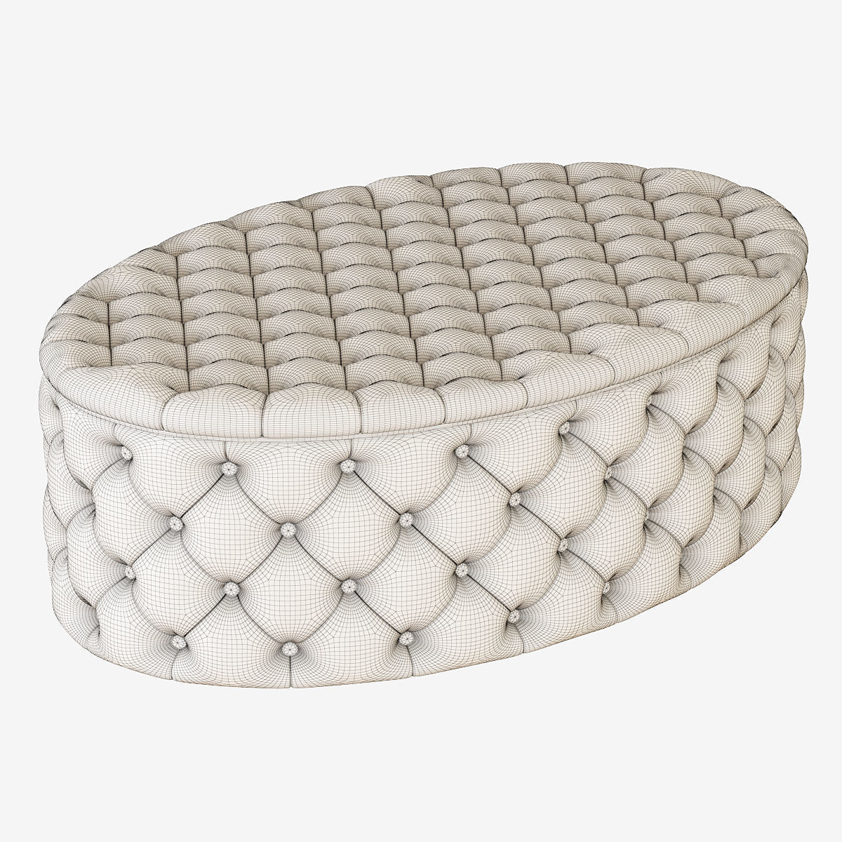 Pouf Gabrielli 152 3D model_5