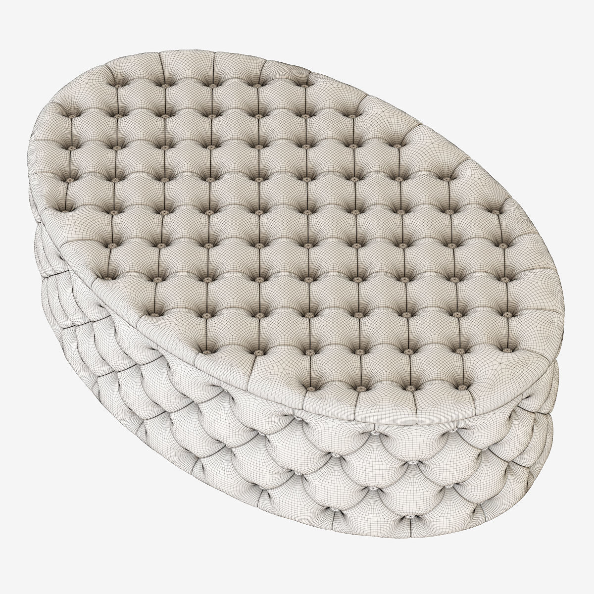 Pouf Gabrielli 152 3D model_4