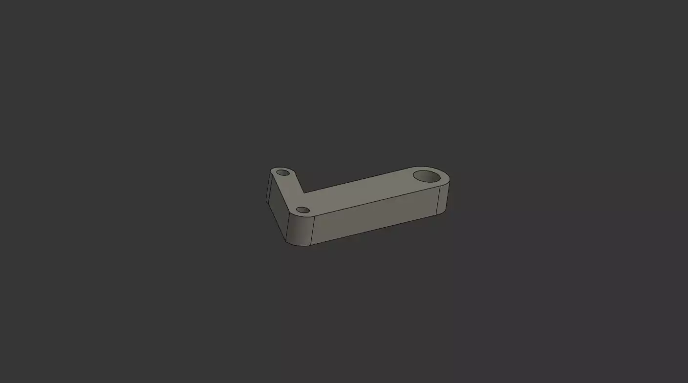 Renault Clio 197 Door Pull Strap Lever 3D print model
