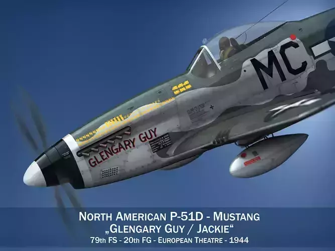 North American P-51D Mustang - Glengary Guy