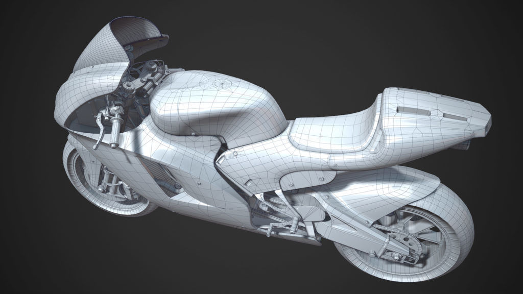 My portfolio Low-poly 3D model_1