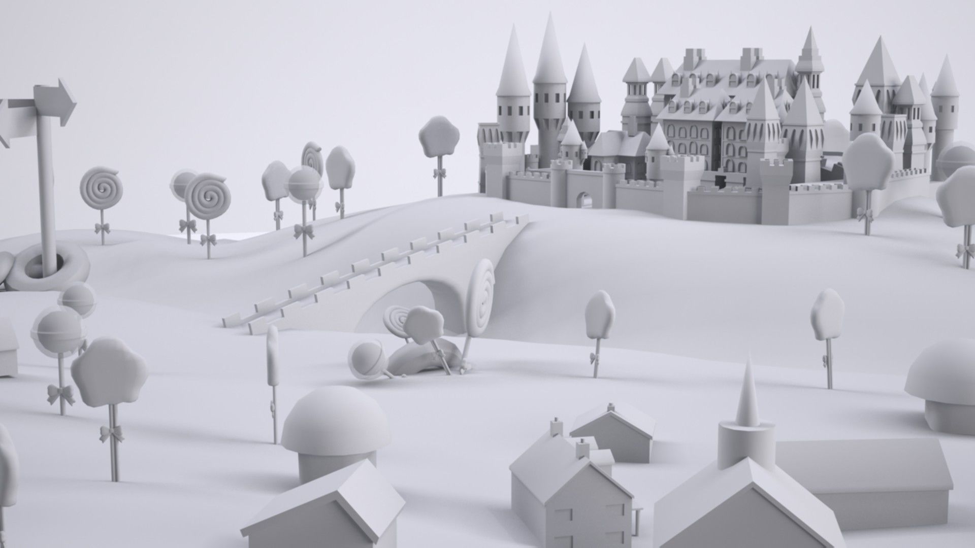 My portfolio Low-poly 3D model_14