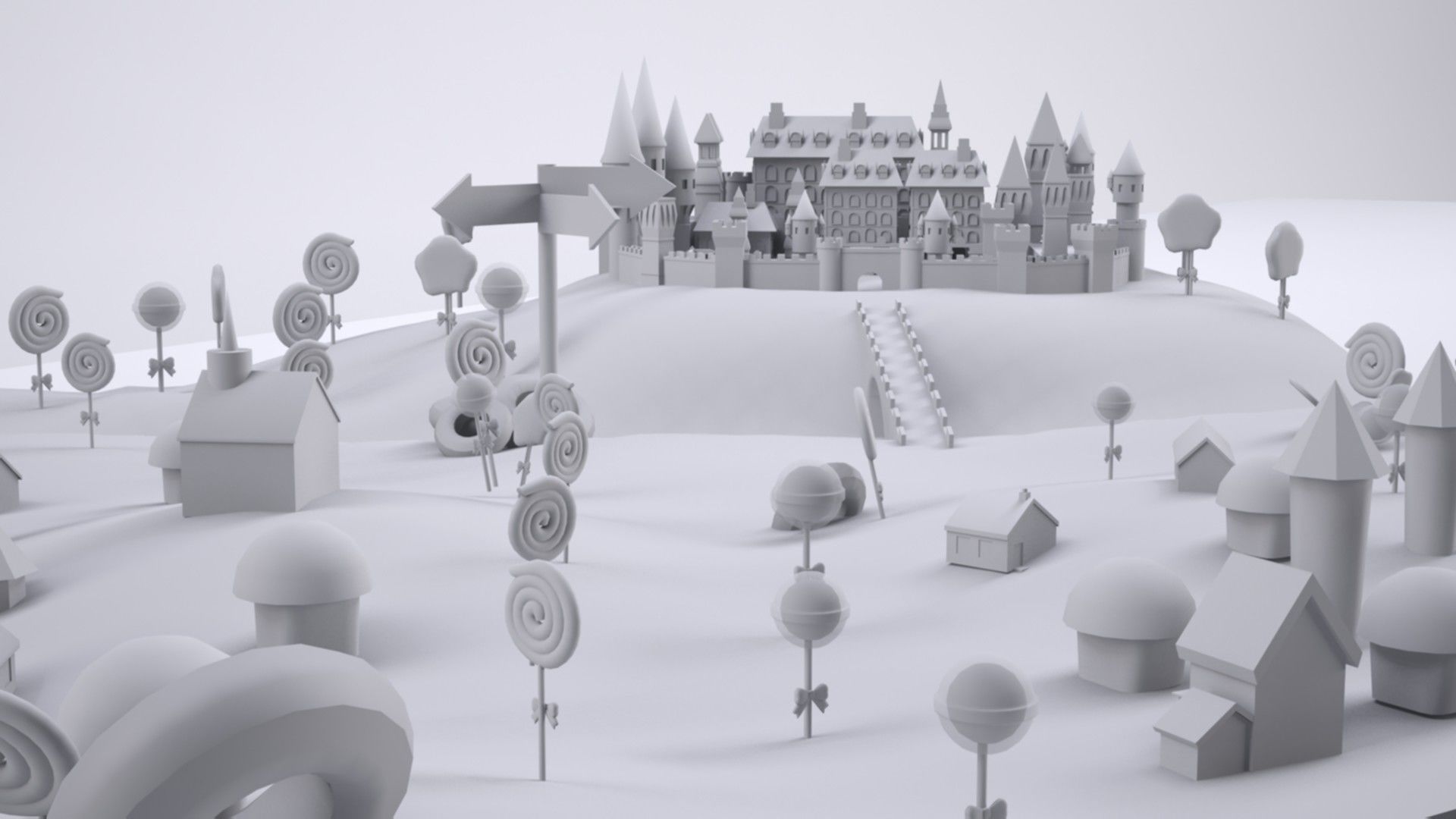 My portfolio Low-poly 3D model_13