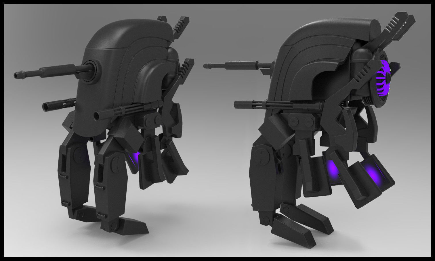 My portfolio Low-poly 3D model_5