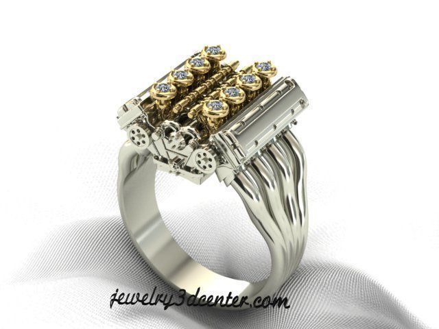 Ring engine 24 3D print model_2