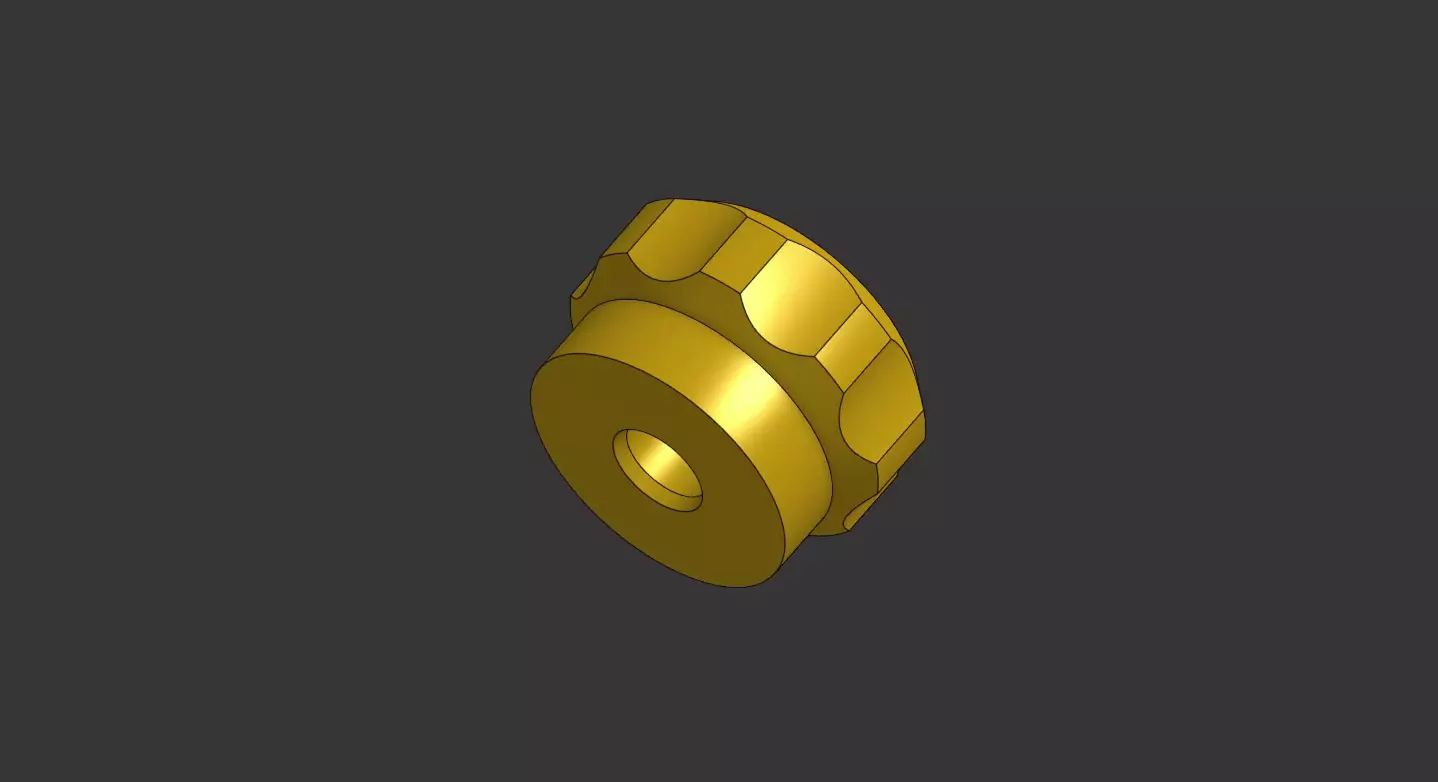 Renault Clio Multimedia Volume Knob 3D print model