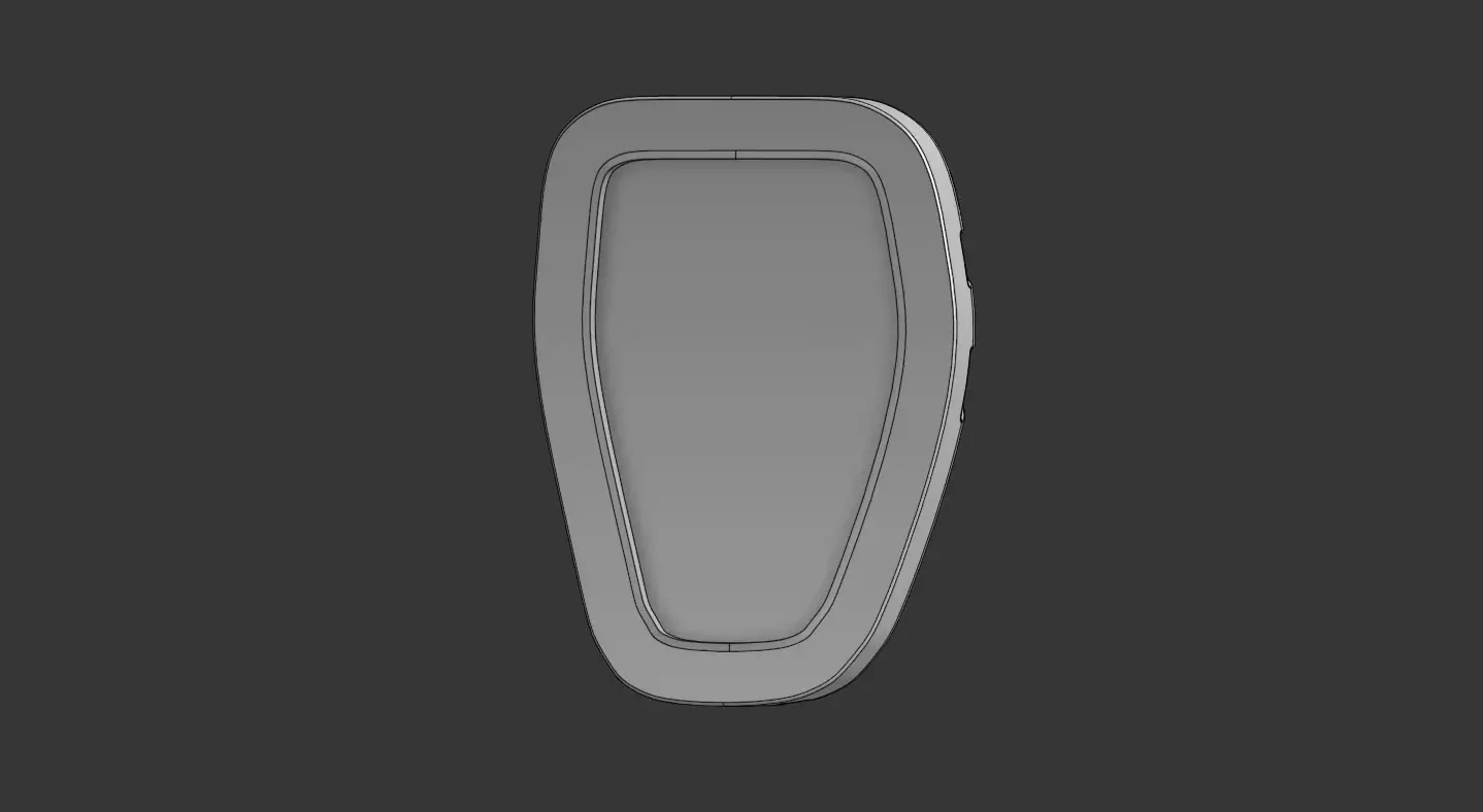 Renault Clio 5 Megane 4 Compatible Brake and Clutch Pedal Pad 3D print model