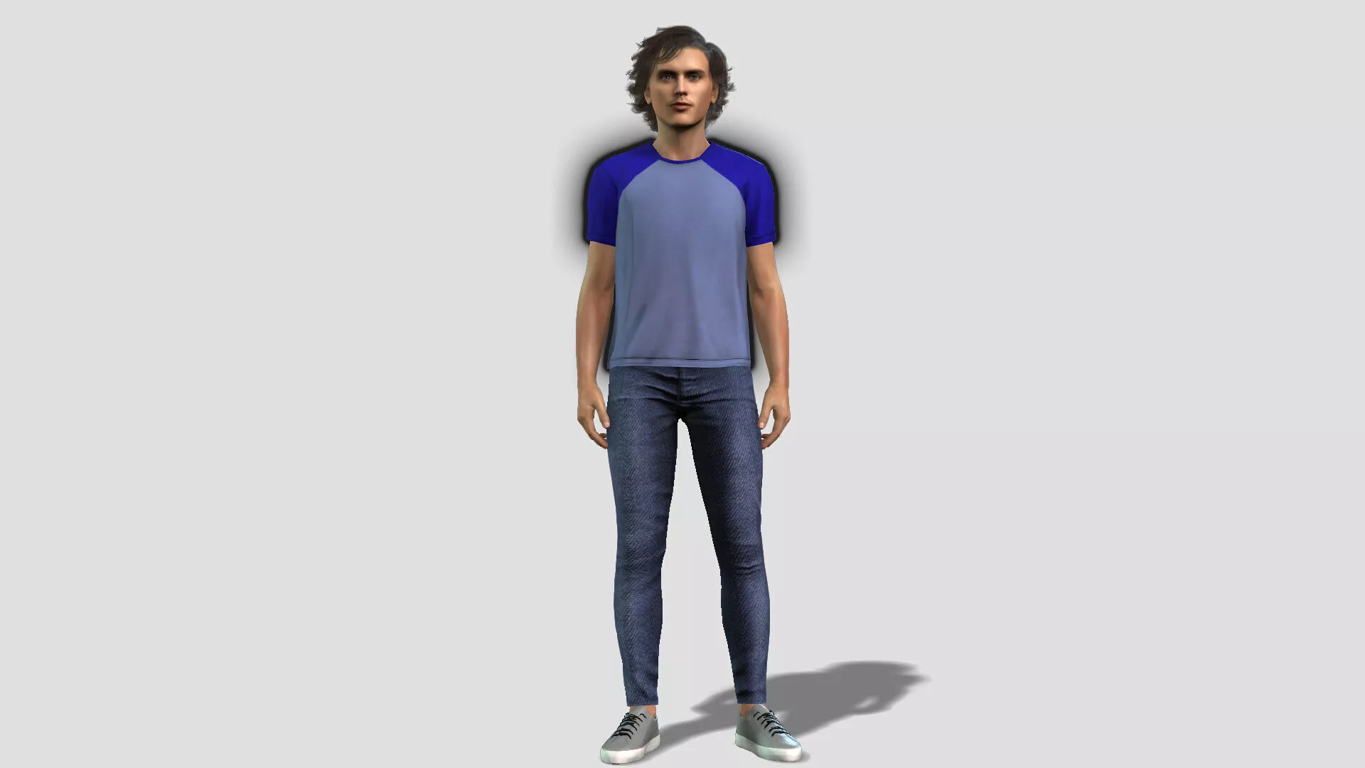 Game Ready Male Character 3D model