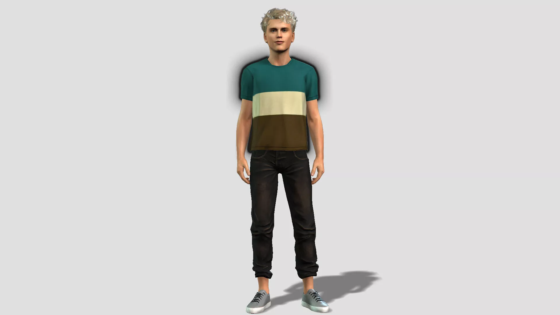 Human Male Character 3D model