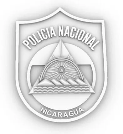 Nicaragua National Police Escudo Policia Nacional Nicaragua 3D print model