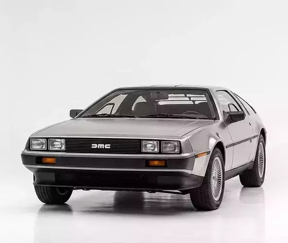 Classic DeLorean DMC-12 Sports Coupe 3D model