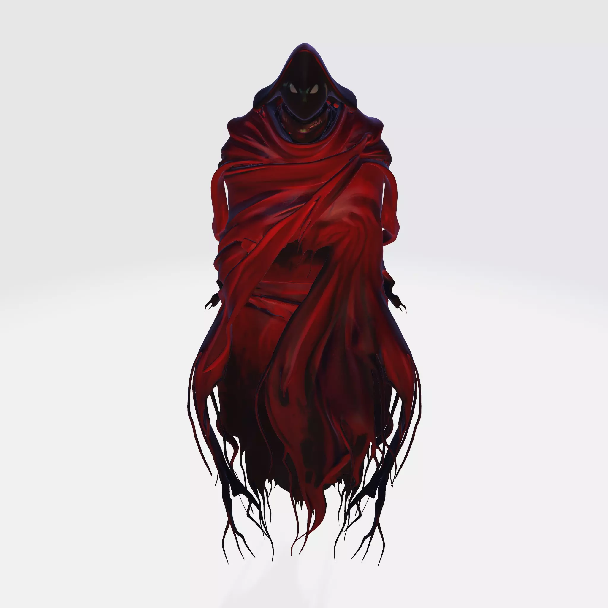 Vermeil the Bloodveil Specter - Undead Ghost - Necropolis 3D model