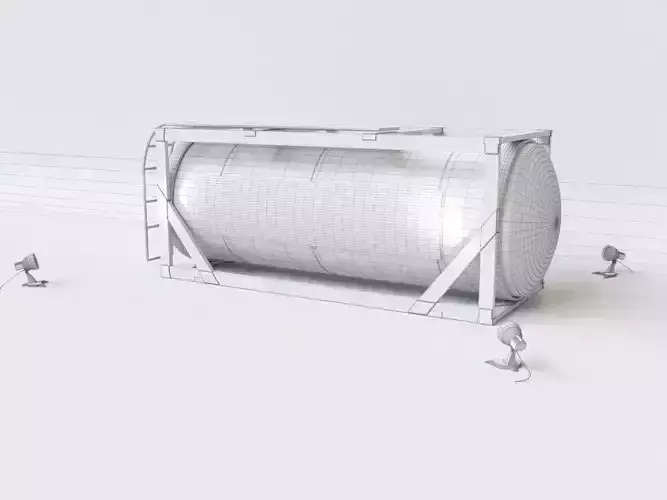 Oil Tank 3d model