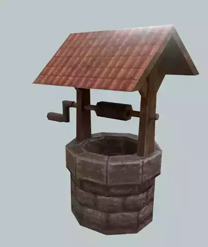 Basic Water Well Game Asset