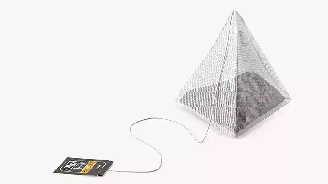 Twinings Earl Grey Pyramid Tea Bag 3D model 4