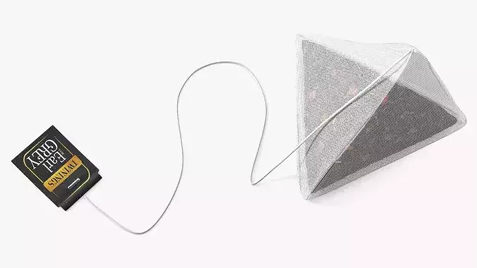 Twinings Earl Grey Pyramid Tea Bag 3D model 6