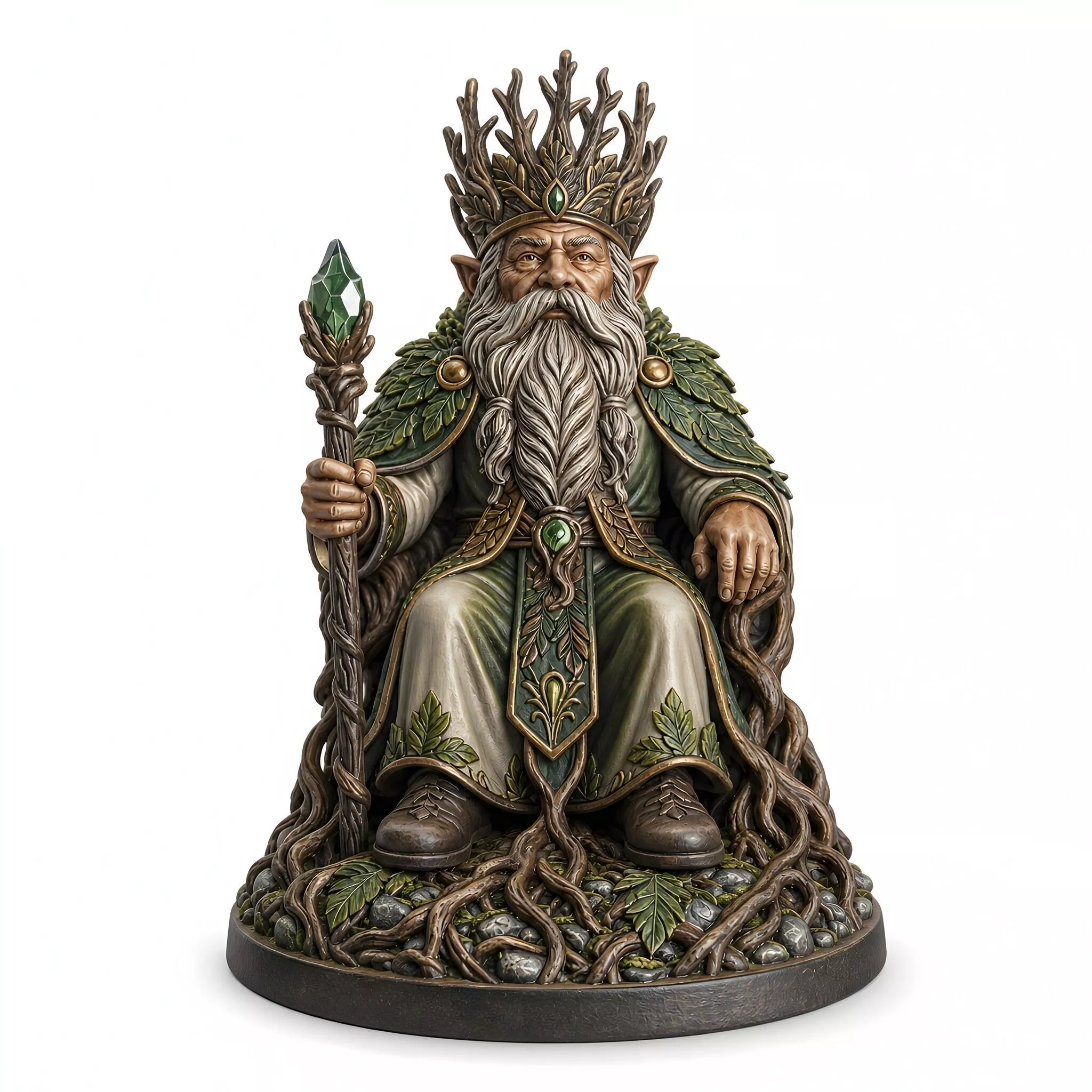 Forest King Gnome 3D Print Model 3D print model