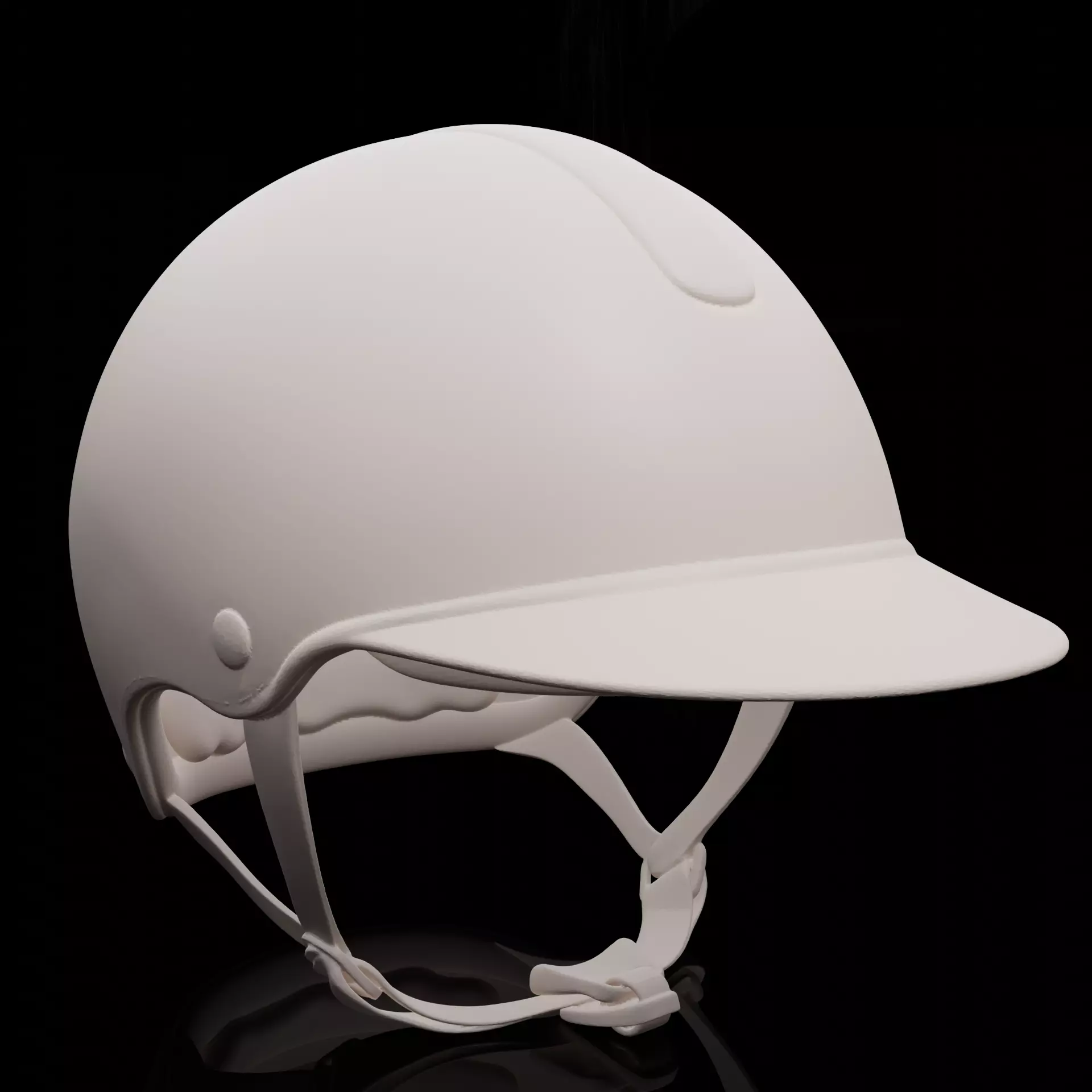 Equestrian Riding Helmet STL Horseback Printable File Helmet 3D print model