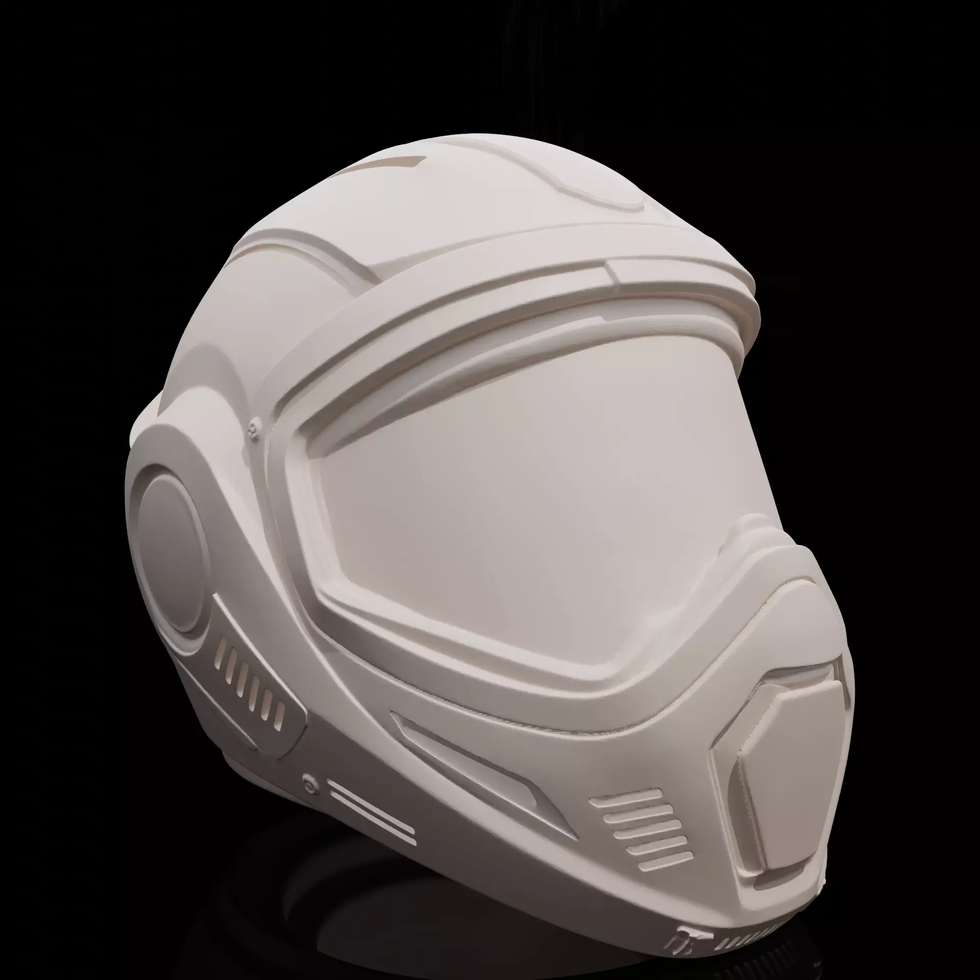 Skydiving Helmet STL Parachuting Helmet Printable File 3D print model